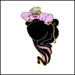 Ursula Disney's Little Mermaid Gold Tone‎ Collectible Enamel Pin